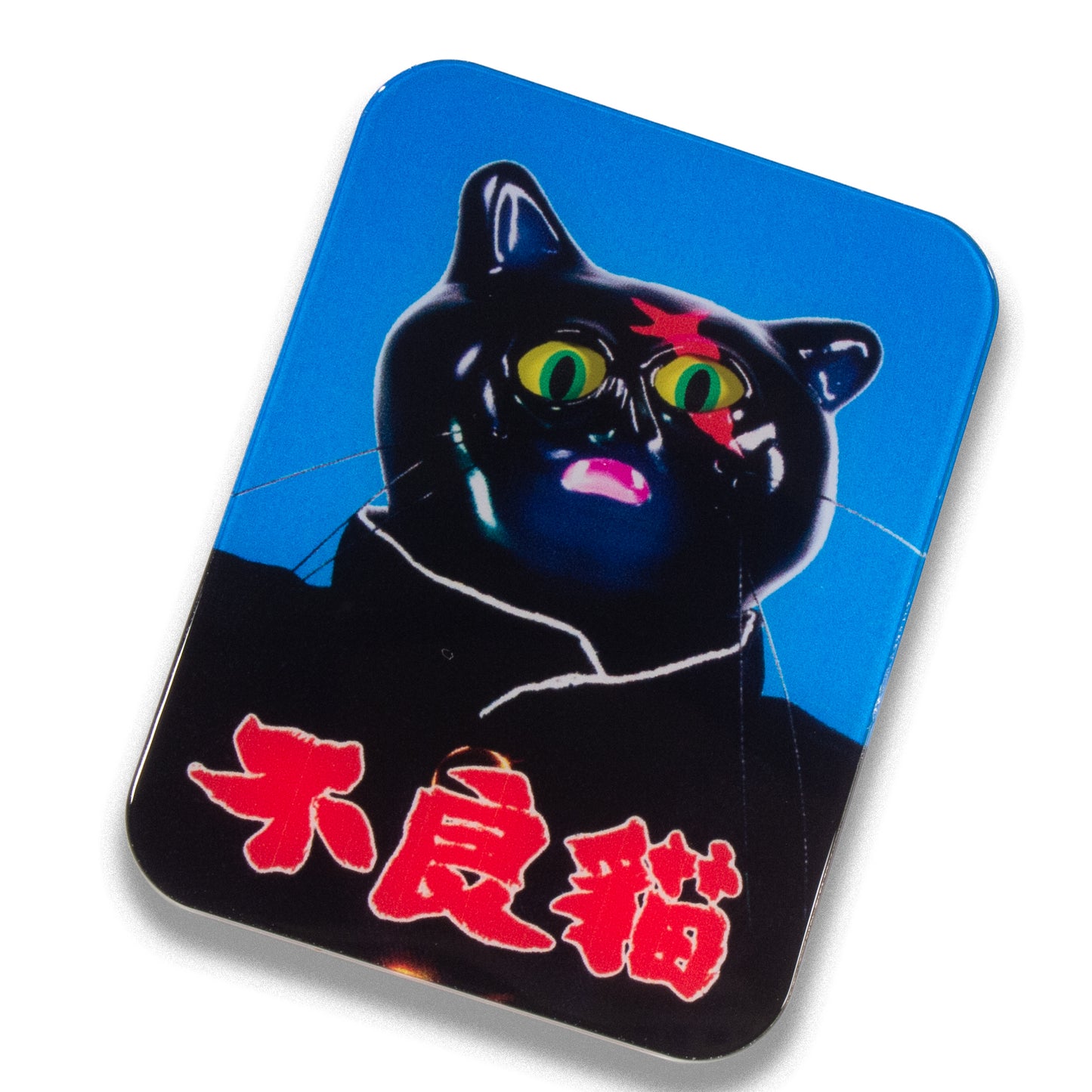 Fridge Magnet // drunk boy & bad cat